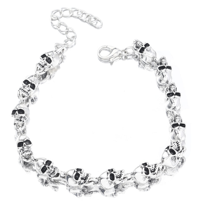 Wholesale skull spider bracelet men and women Horror Halloween bracelet bracelet