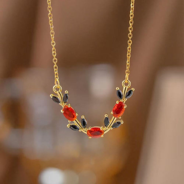 Wholesale Zircon Niche Versatile Clavicle Choker Necklace