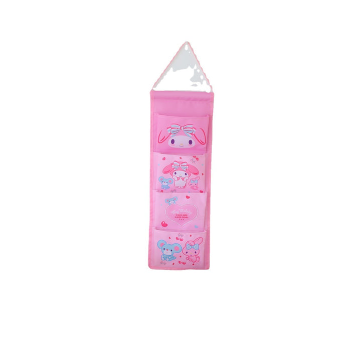 Wholesale Household Convenient Hanging Bag Cartoon 4-Grid Cotton and Hemp Storage Bag (S) JDC-CS-YC002