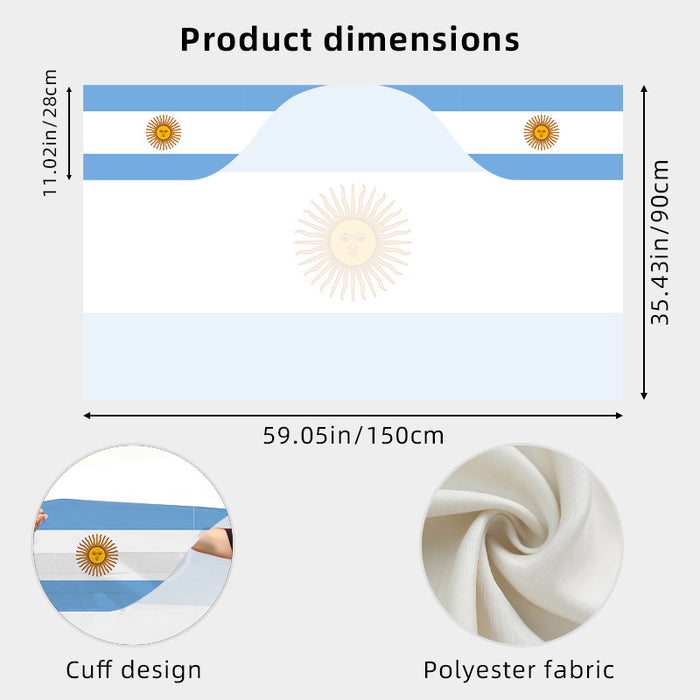 Wholesale Fan Flag 90x150cm Decorative World Cup Party Accessory