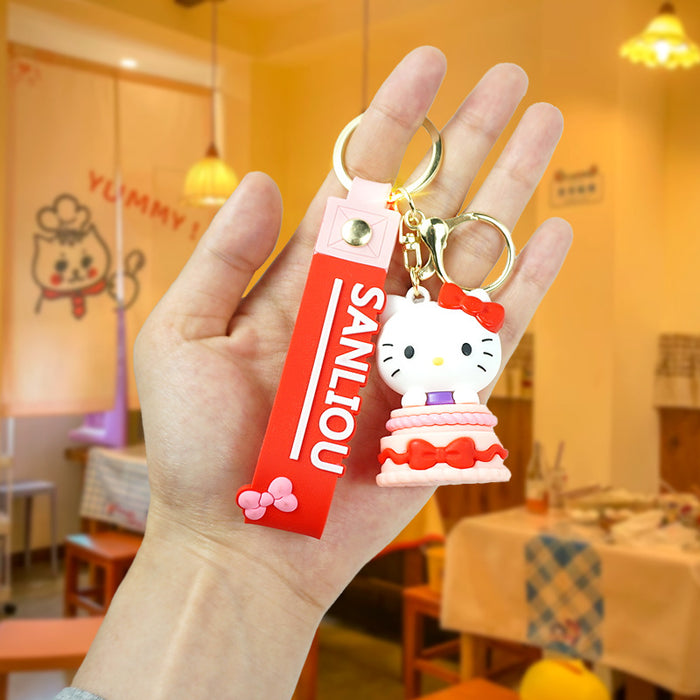 Wholesale PVC Cartoon Doll  Keychain JDC-KC-Yexiang023