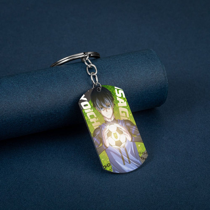 Wholesale Cartoon Color Printing Stainless Steel Keychain JDC-KC-HuanYu030