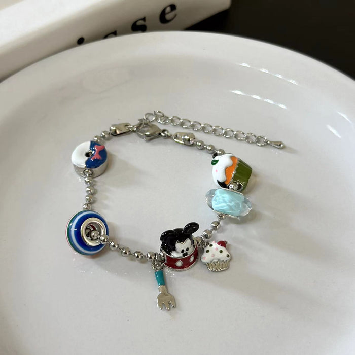 Wholesale Mouse Cake and Candy Bracelet