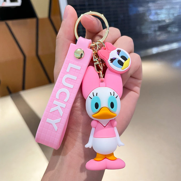 Wholesale Cartoon Silicone Doll Keychain JDC-KC-HaoXi022