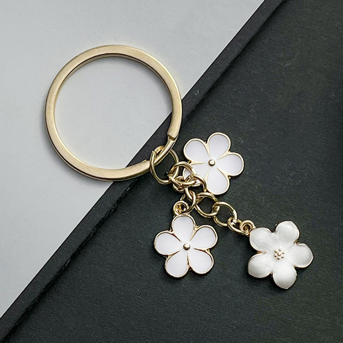 Wholesale Sakura Alloy Keychain JDC-KC-LuNeng005