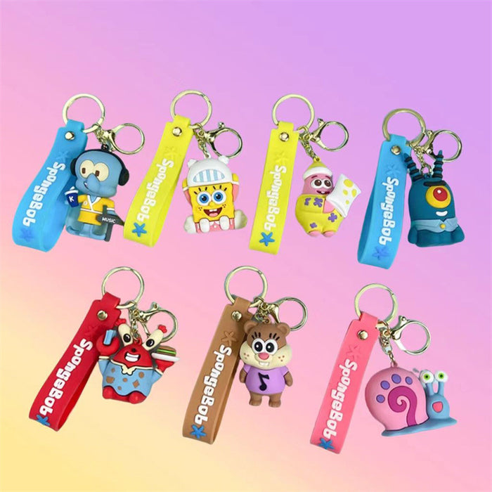 Wholesale PVC Cartoon Doll Keychain JDC-KC-BaoDou014