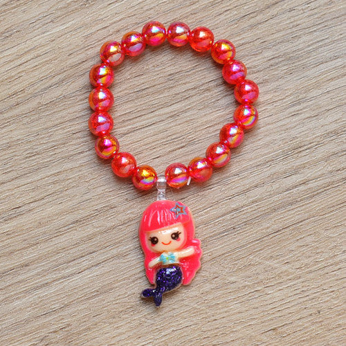 Wholesale Rainbow crystal bead bracelet