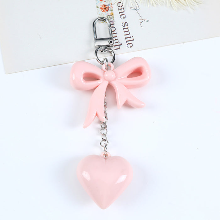 Wholesale bow car key chain  all-match key chain bag pendant