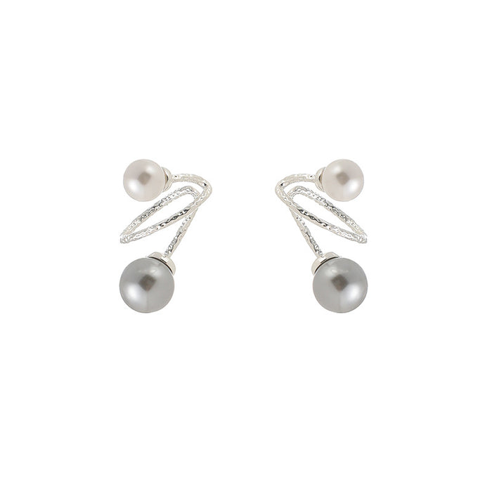 Wholesale Crystal Pearl Ear Bone Clip Earrings Ear Clip Without Piercing Ear Hook Adjustable