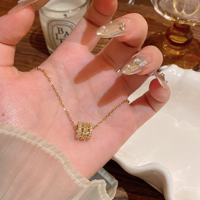 Wholesale Titanium Steel Pearl Necklace
