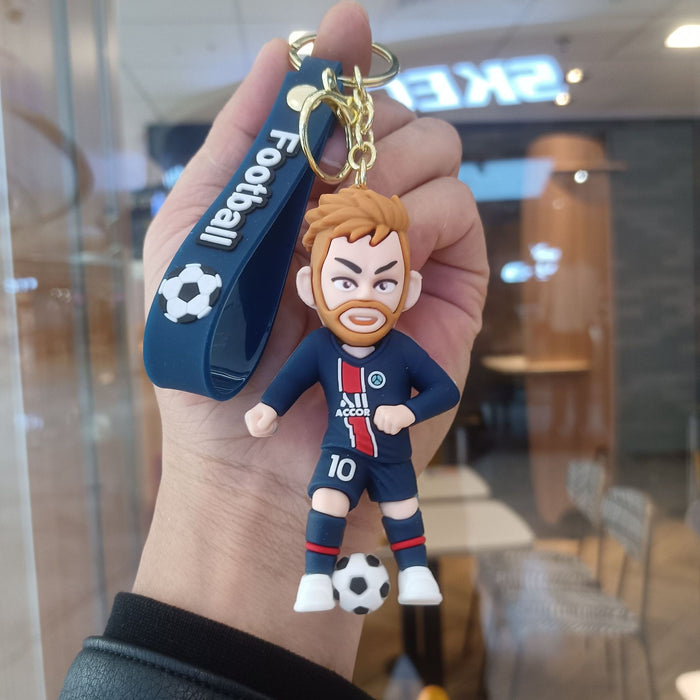 Wholesale Cartoon Football Commemorative Keychain