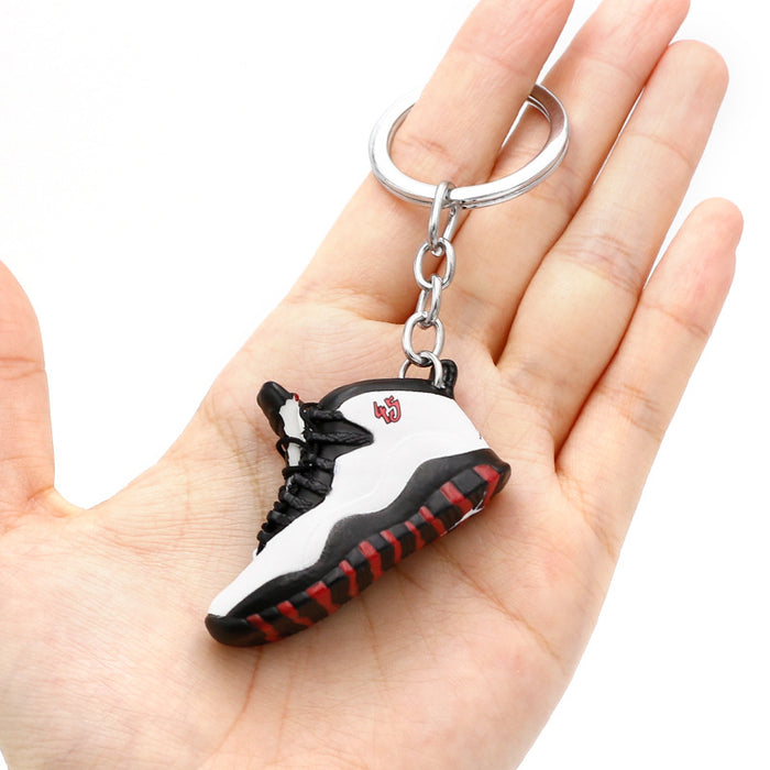 Wholesale PVC Shoe Model Keychain JDC-KC-QLPing003