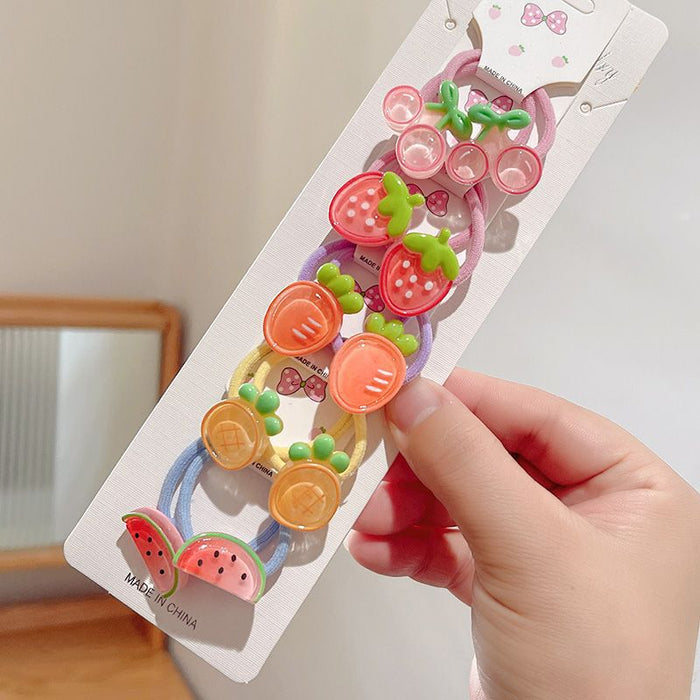 Wholesale Cartoon Cute Animal Hair Band Does Not Hurt Hair Rope Hair Accessories