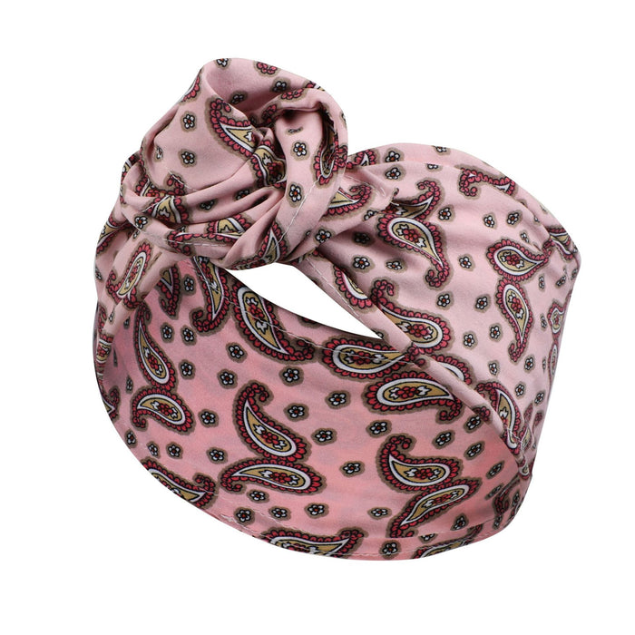 Wholesale Fabric Printed Wire Headband JDC-HD-Jint002