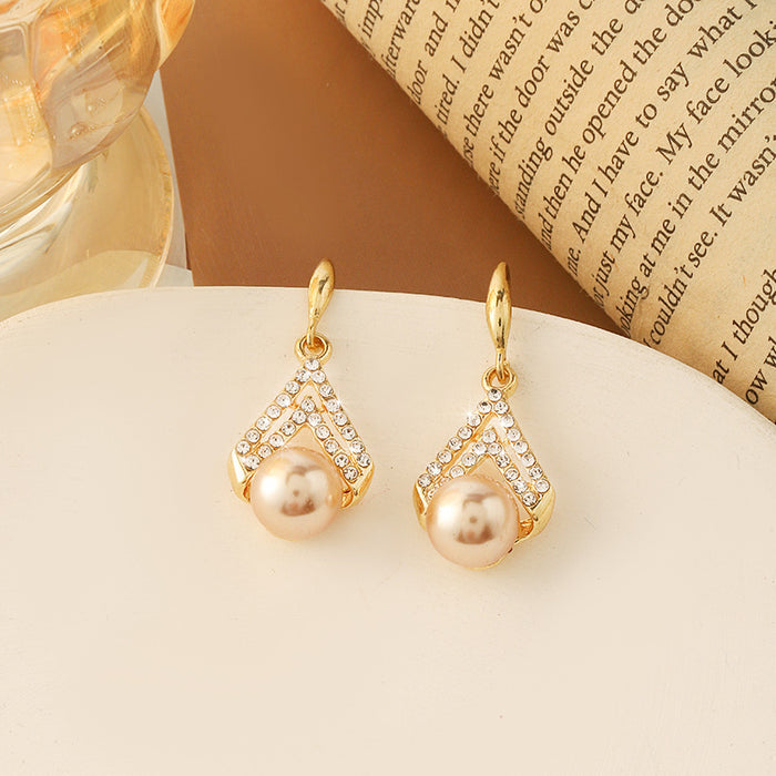 Wholesale Pearl earrings high-grade earrings all-match earrings