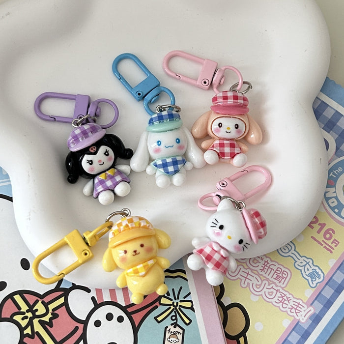 Wholesale Plastic Cute Cartoon Keychain JDC-KC-ZhiX003