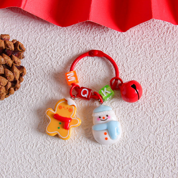 Wholesale Wreath Design Keychain Acrylic Resin Decorative