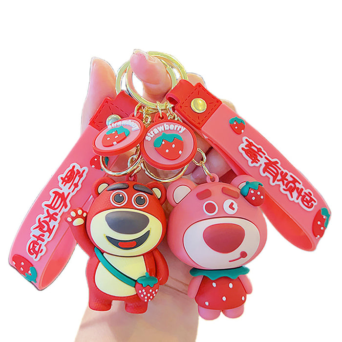 Wholesale PVC Cartoon Cute Doll Keychain JDC-KC-Yid018