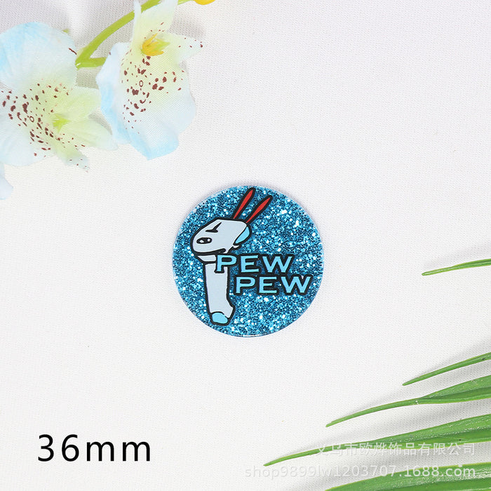 Wholesale Cartoon Organ Acrylic Pin DIY Patch Accessories JDC-FK-OuYie010