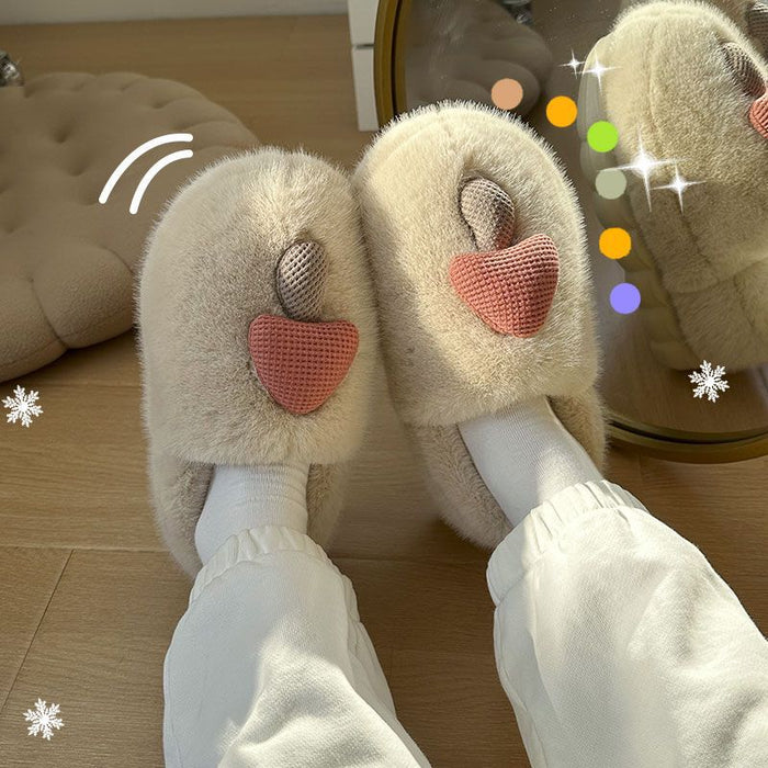 Wholesale  Cotton Slippers Couple  Warm Indoor Home Soft Flat Shoes for Women