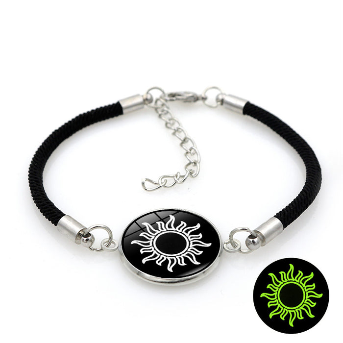 Wholesale Woven Hand Rope Male Female Student Couple Night Light Bracelet