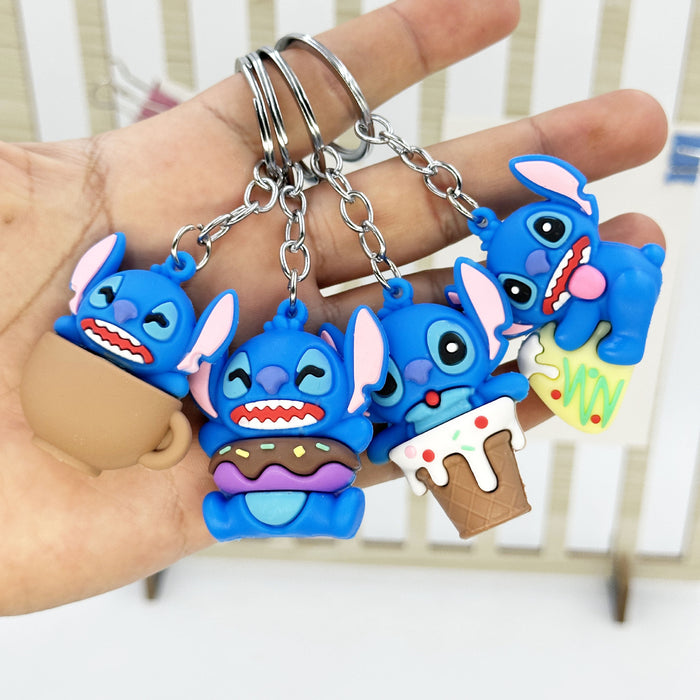 Wholesale Cartoon PVC Doll Keychains (F) JDC-KC-JiaA004