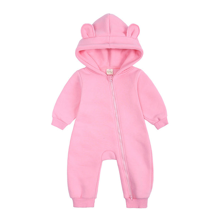 Wholesale of New Autumn and Winter Baby Jumpsuits for Outdoor Wear Wholesale of Thick Styling Clothes for Newborns JDC-BC-SK003