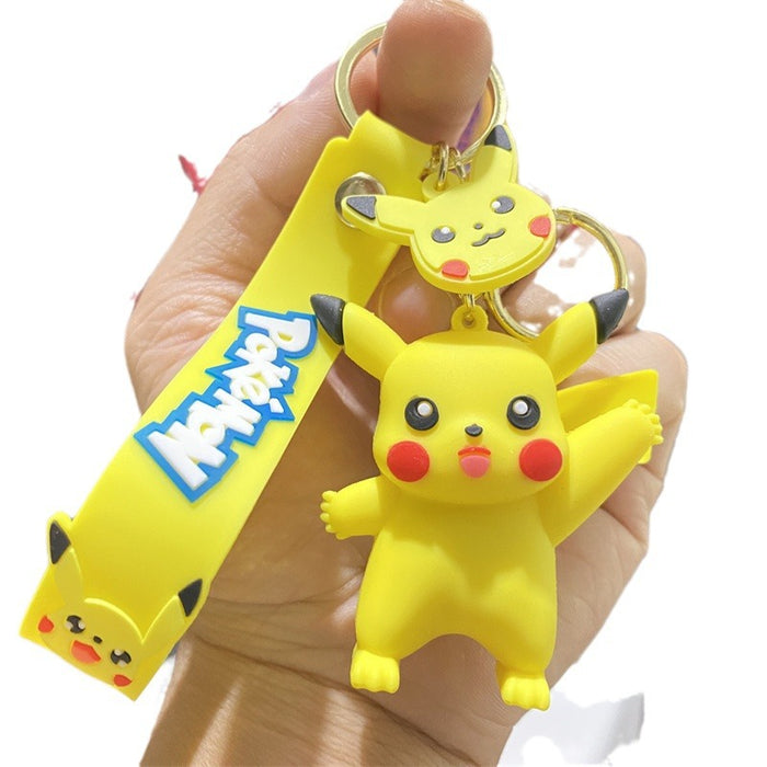 Wholesale PVC Cartoon Doll Keychain JDC-KC-WuYi221