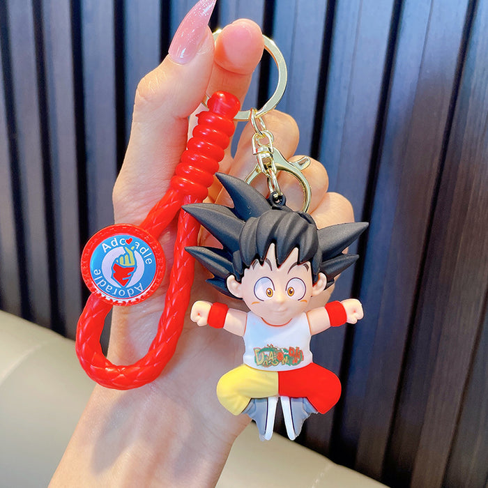 Wholesale Cartoon Silicone Doll Keychain JDC-KC-Woan007