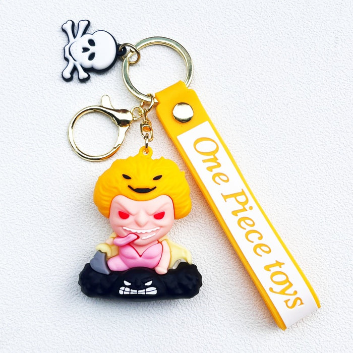 Wholesale PVC Cartoon Doll Keychain JDC-KC-ChuC049