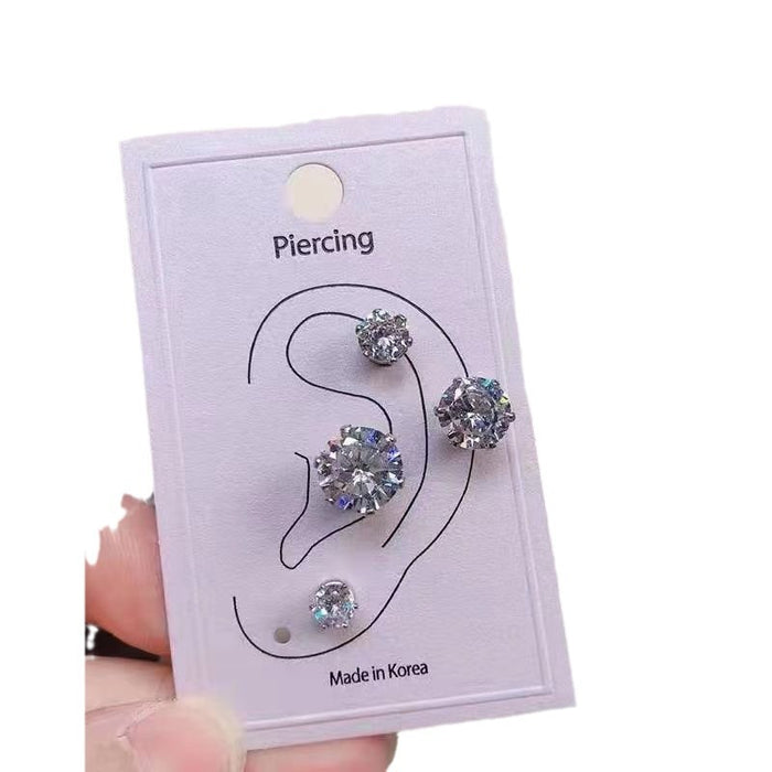 Wholesale Ear bone nail magnets, magnets, non-pierced ear bone clips, same style for men and women, personalized high-end earrings