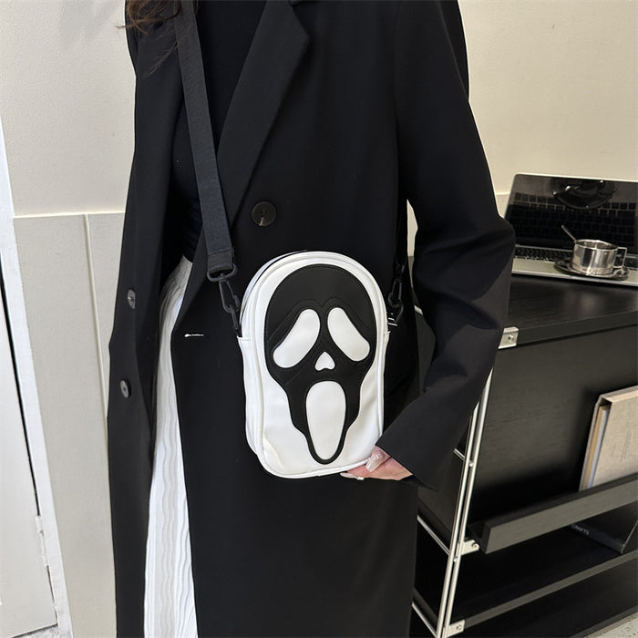 Wholesale Halloween Skull PU Messenger Bag JDC-SD-Wangp005