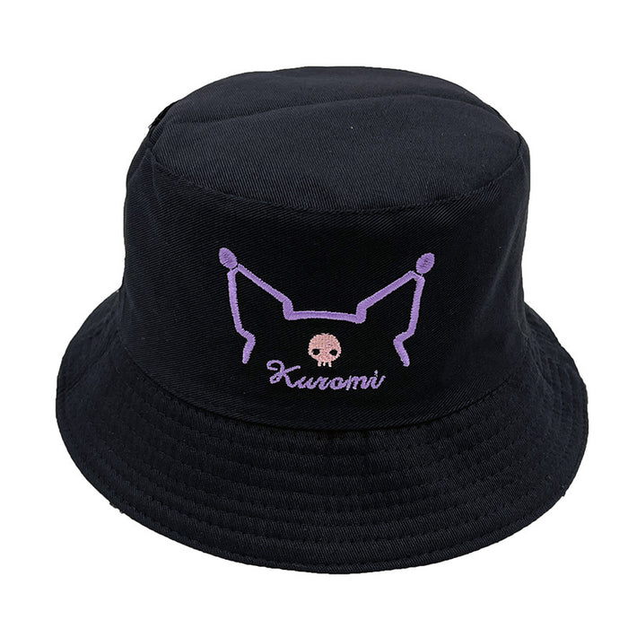 Wholesale Children's Cotton Reversible Cartoon Embroidery Printed Bucket Hat (S) JDC-FH-AXing020