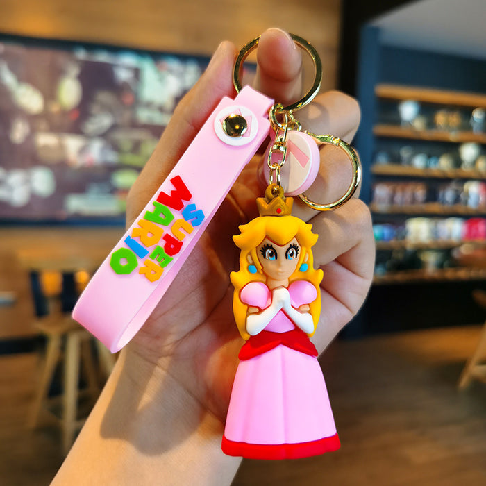 Wholesale Cartoon Doll Rubber Keychain JDC-KC-Tingm026