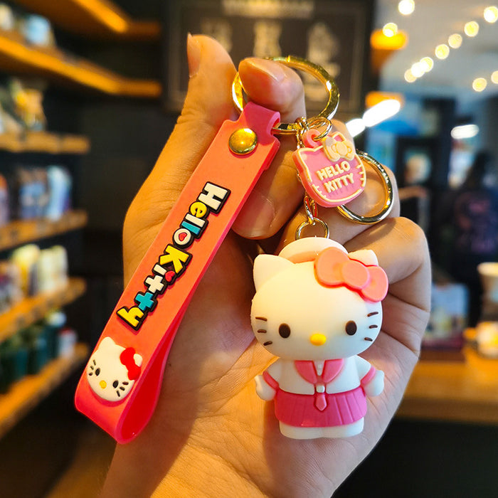 Wholesale Cartoon Doll Silicone Keychain JDC-KC-Tingm259