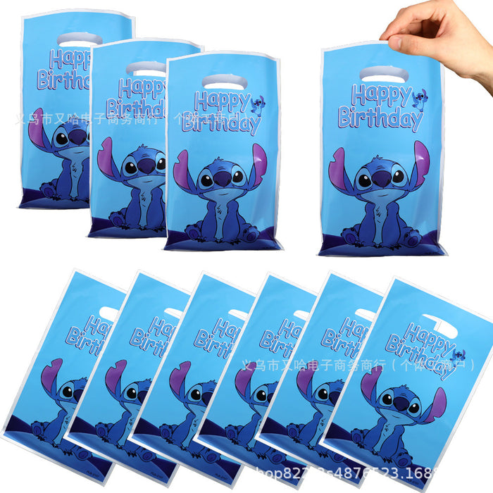 Wholesale Powder Stiffy Party Gift Bag Pearl Film Candy Bag Hand Back Gift Bag Decoration Birthday Party Supplies