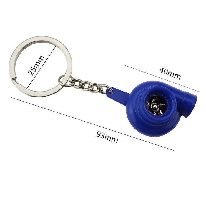 Wholesale Mini Metal Turbo Keychain