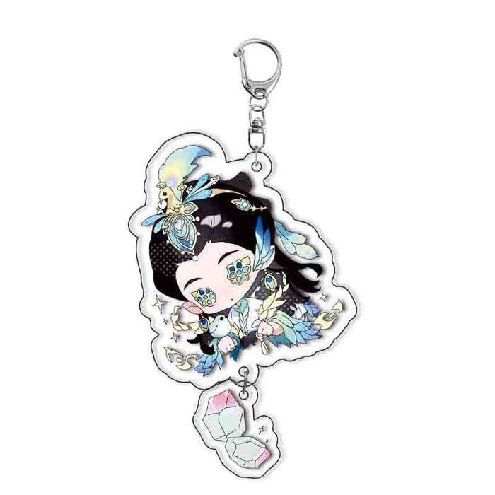 Wholesale Acrylic Keychain cartoon characters Pendant Cute