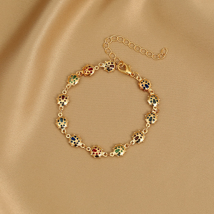 Wholesale Bracelet Colored Love Hand Jewelry Fashion Clover Bracelet