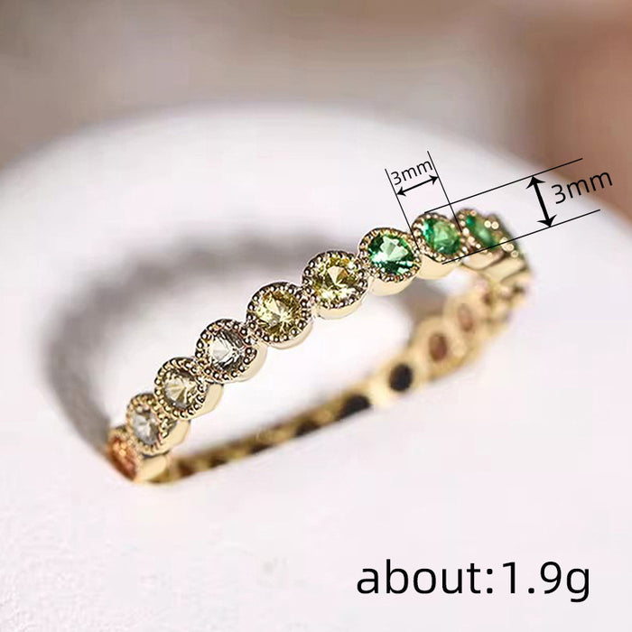 Wholesale Simple and colorful women' s rings