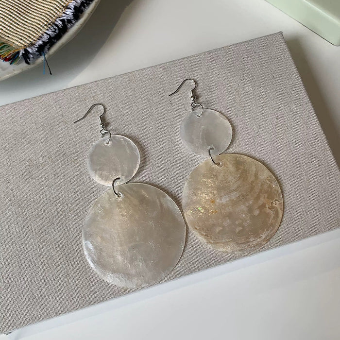 Wholesale Seaside Vacation Style Exaggerated Earrings Unique and Fashionable Earrings