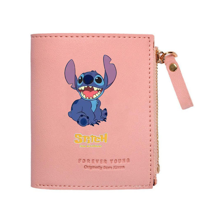 Wholesale PU Cartoon Short Zipper Wallet JDC-WT-WuDuomei003