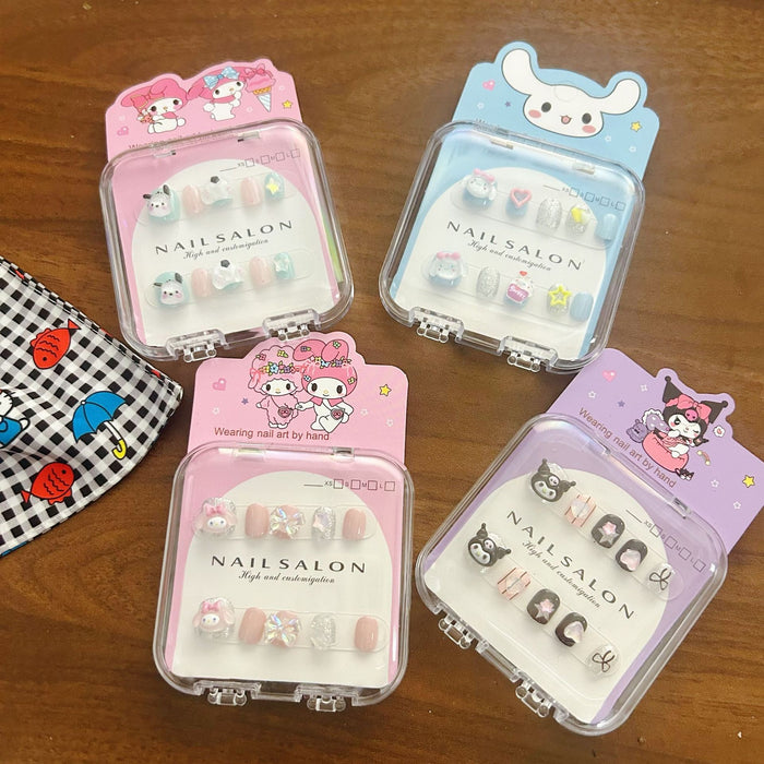 Wholesale children Cat-shaped nail stickers