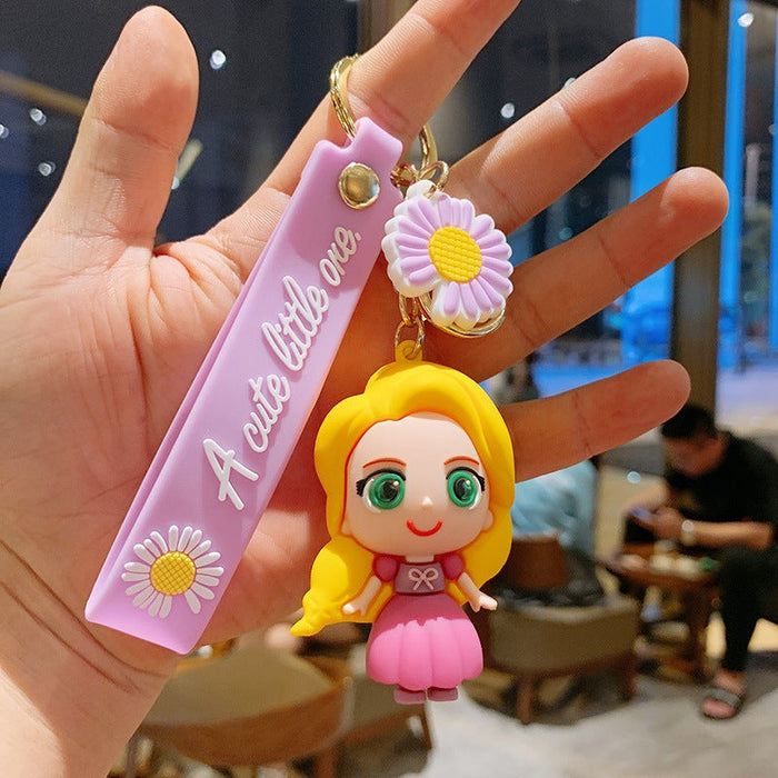 Wholesale PVC cute cartoon key chain (F) JDC-KC-JuJi008