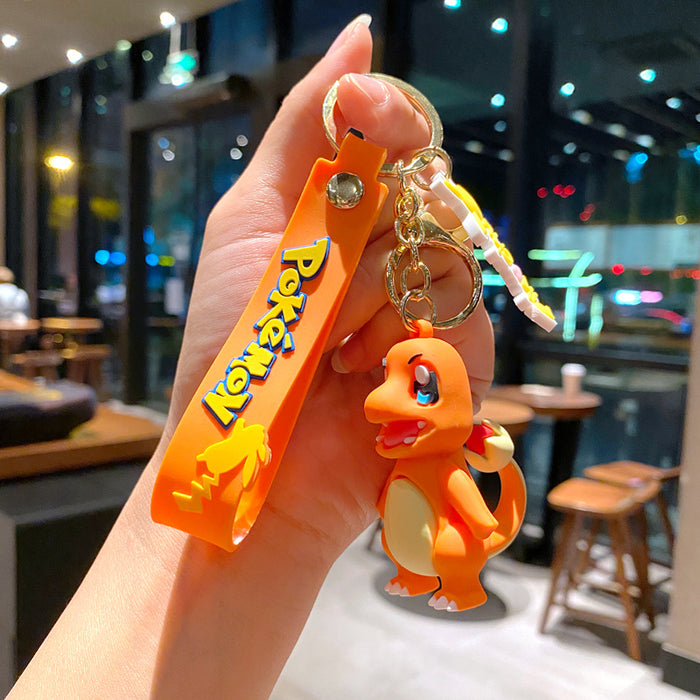 Wholesale Drip Glue Cartoon Doll Keychain JDC-KC-Gongz053