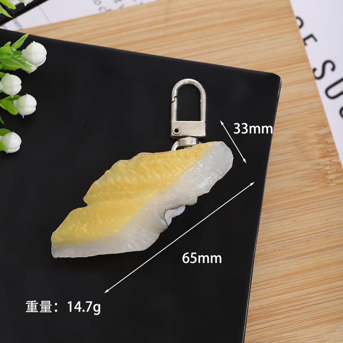 Wholesale PVC Sushi Keychain Food Toy Accessory for Bag Charm or DIY Craft Gift MOQ≥2