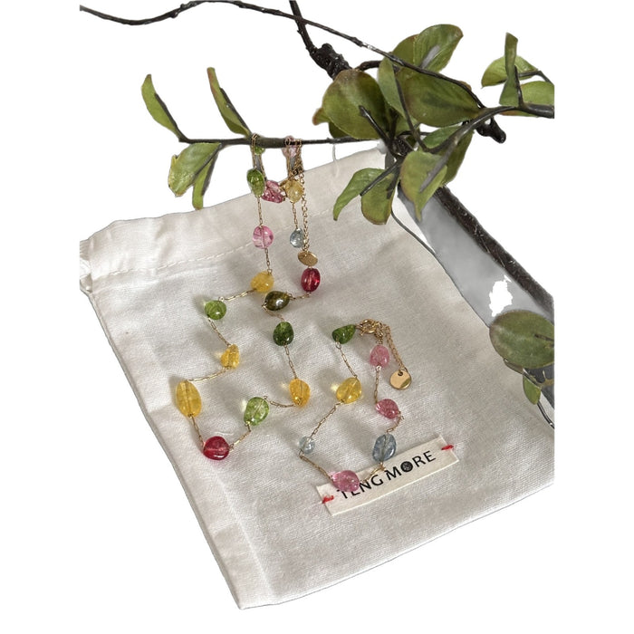 Wholesale Holiday Seaside Suitable Sweet Handmade Beaded Bracelet Necklace with Full Transparency