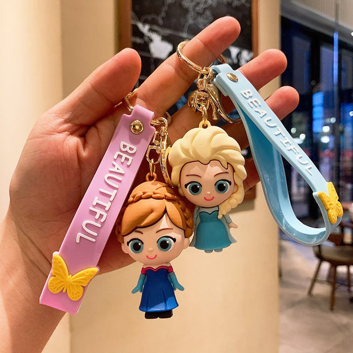 Wholesale PVC cute cartoon key chain (F) JDC-KC-JuJi008