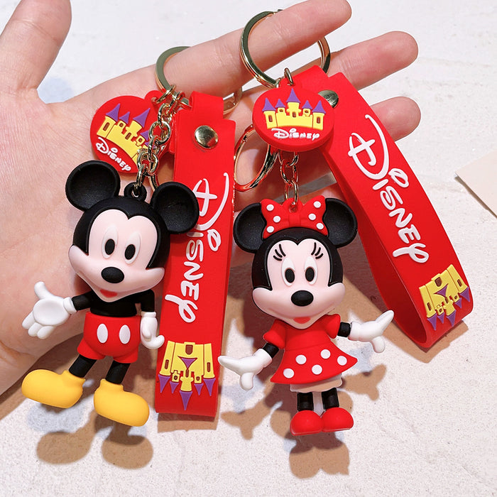 Wholesale Cartoon Silicone Doll Keychain JDC-KC-QiChao022