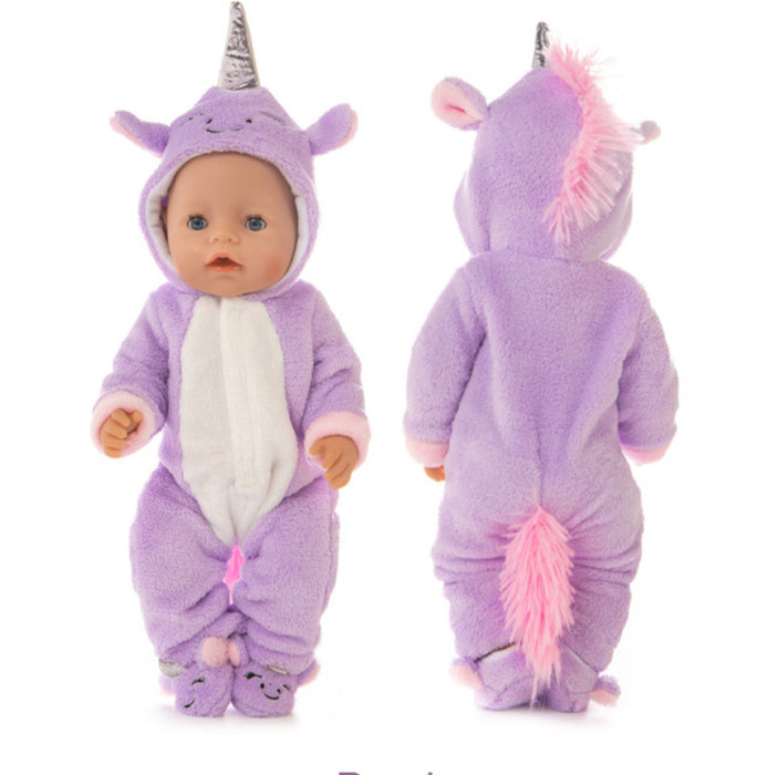 Wholesale Doll Clothes Crown Elephant Three-Piece Set Doll Accessories Doll Clothes